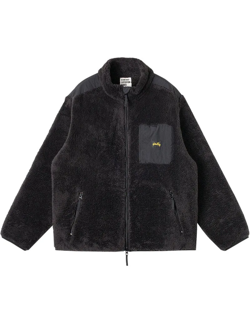 Stan Ray Fleece Jacket Black