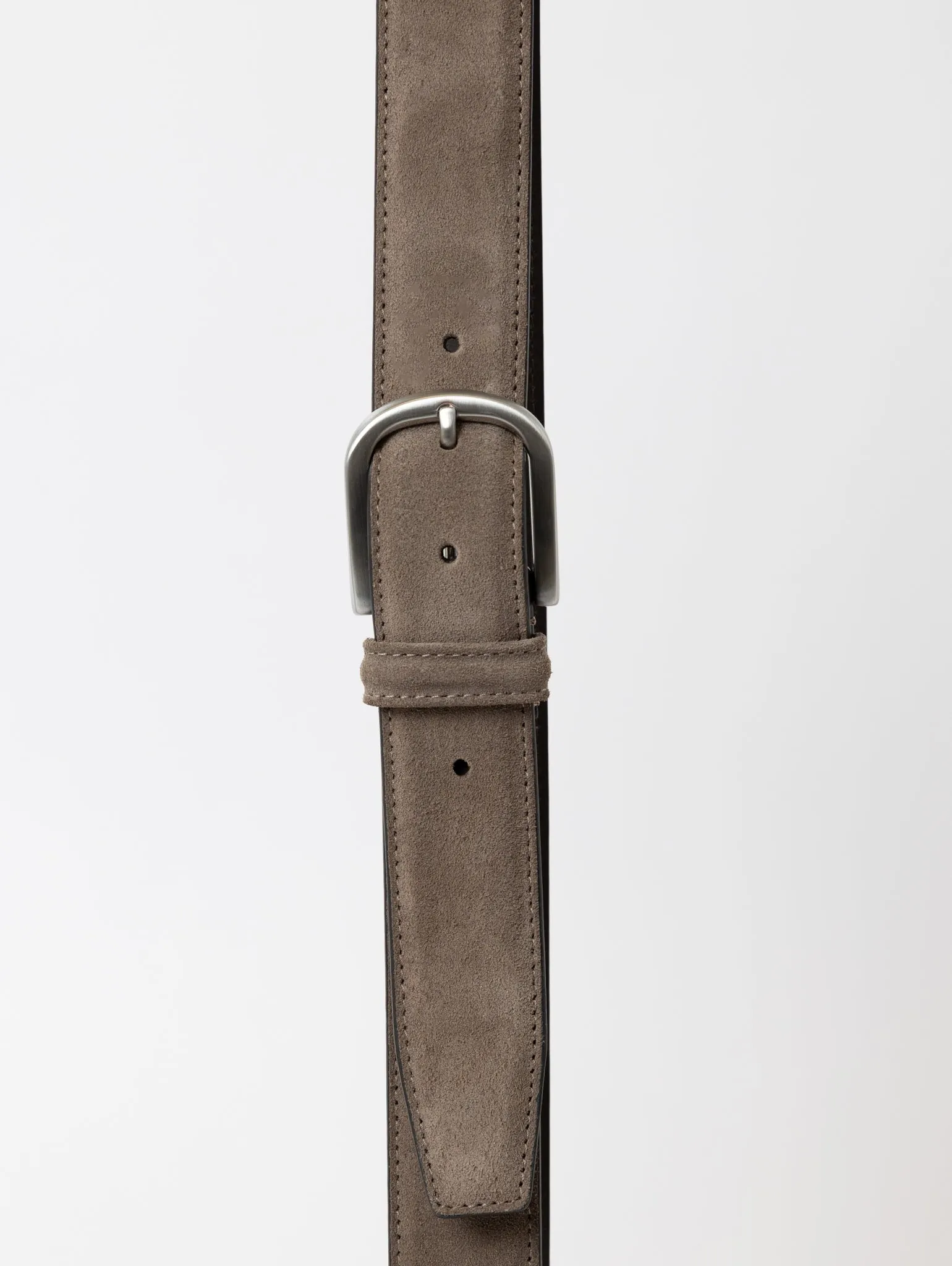 Suede Belt - Taupe