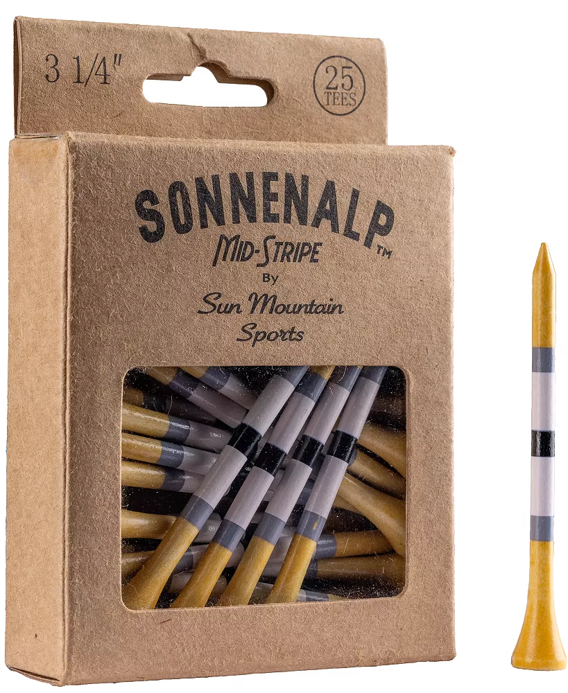 Sun Mountain Sonnenalp Mid-Stripe Golf Tees