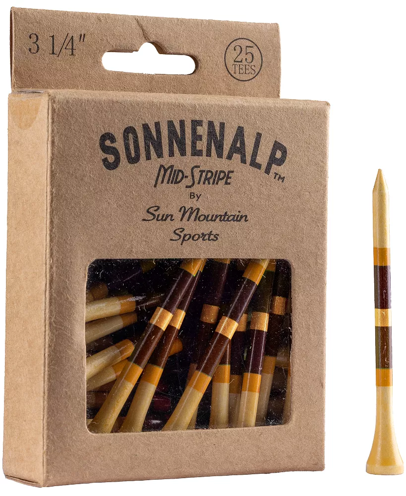 Sun Mountain Sonnenalp Mid-Stripe Golf Tees