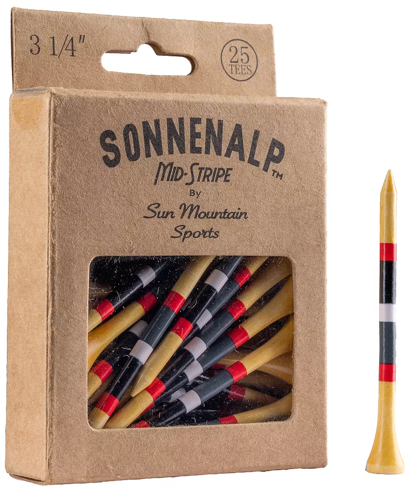 Sun Mountain Sonnenalp Mid-Stripe Golf Tees