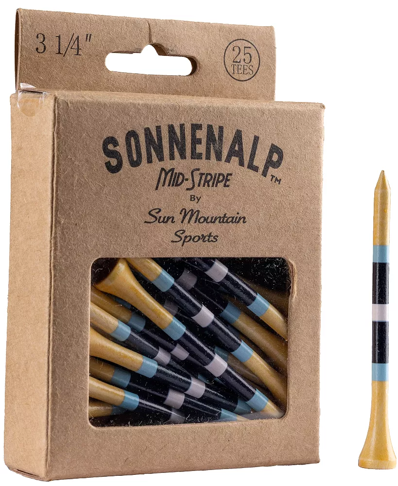 Sun Mountain Sonnenalp Mid-Stripe Golf Tees