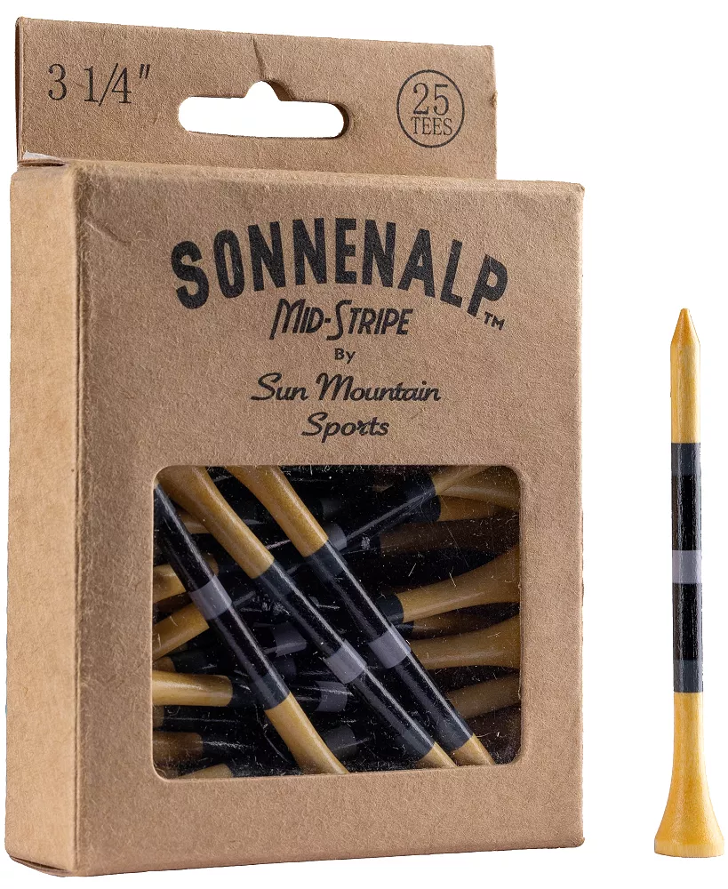 Sun Mountain Sonnenalp Mid-Stripe Golf Tees