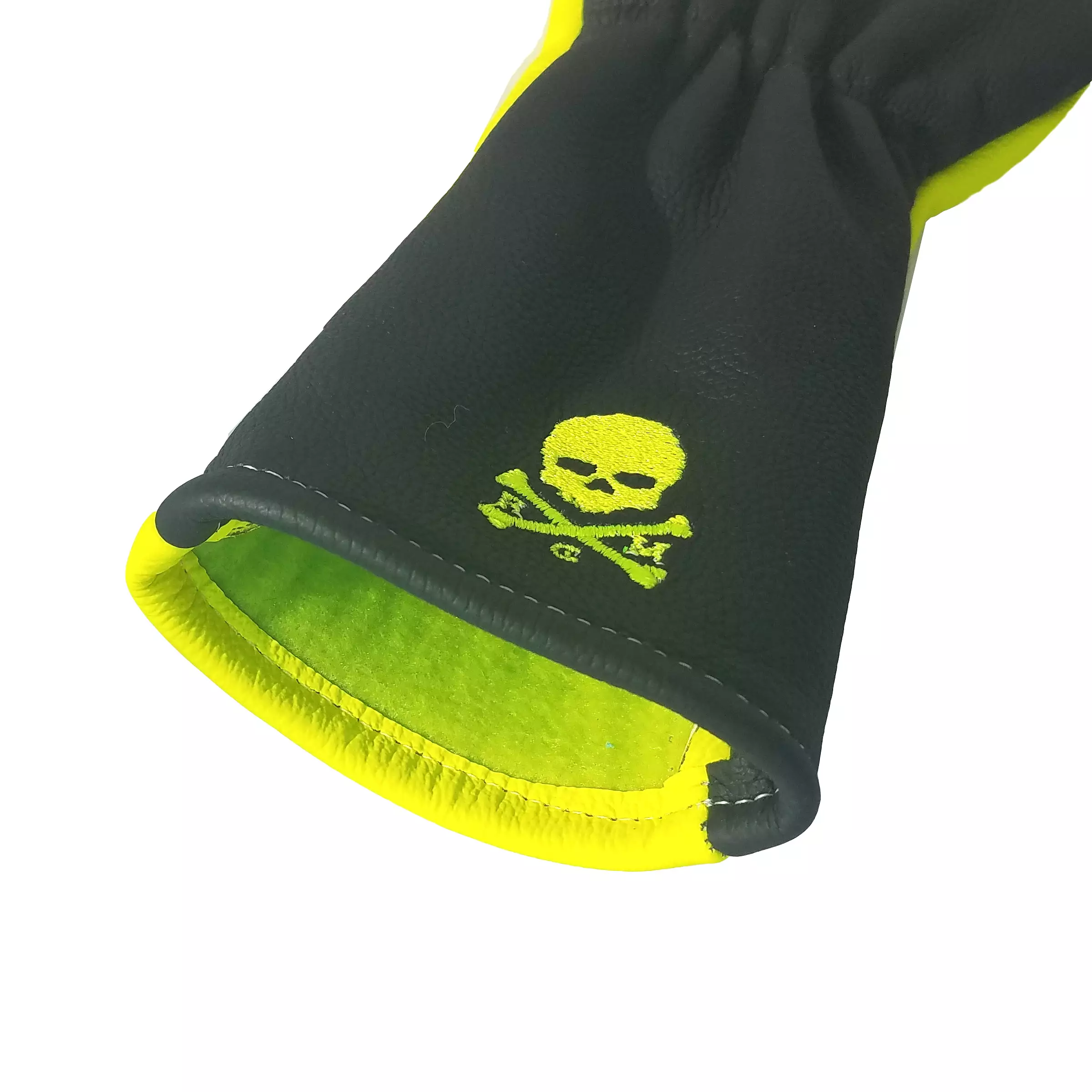 The Neon Yellow Panda with Guns Fairway Wood Headcover