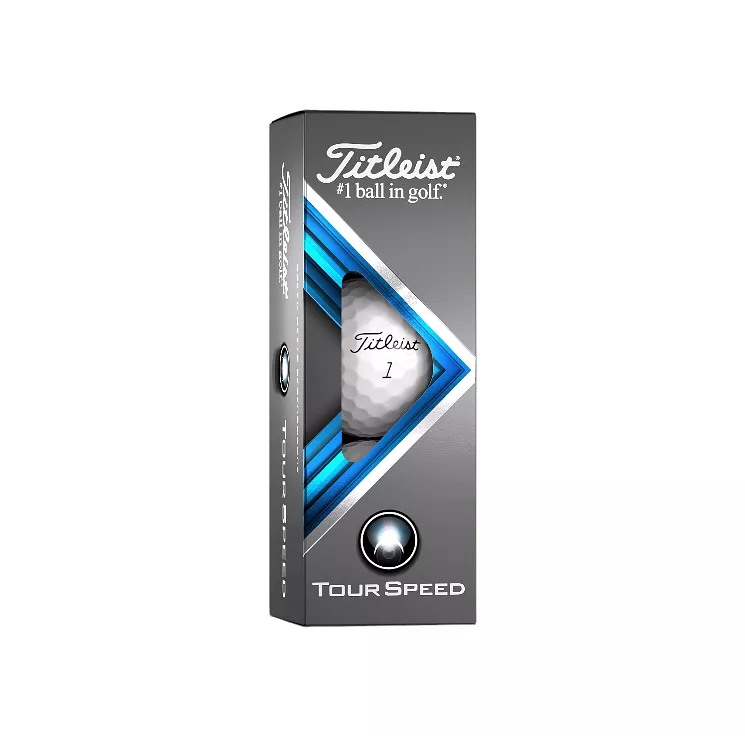 Titleist Tour Speed Golf Ball -  White