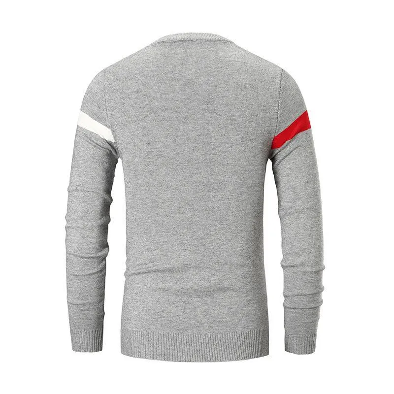 Toned Up Slim Fit Pullover Sweaters For Men