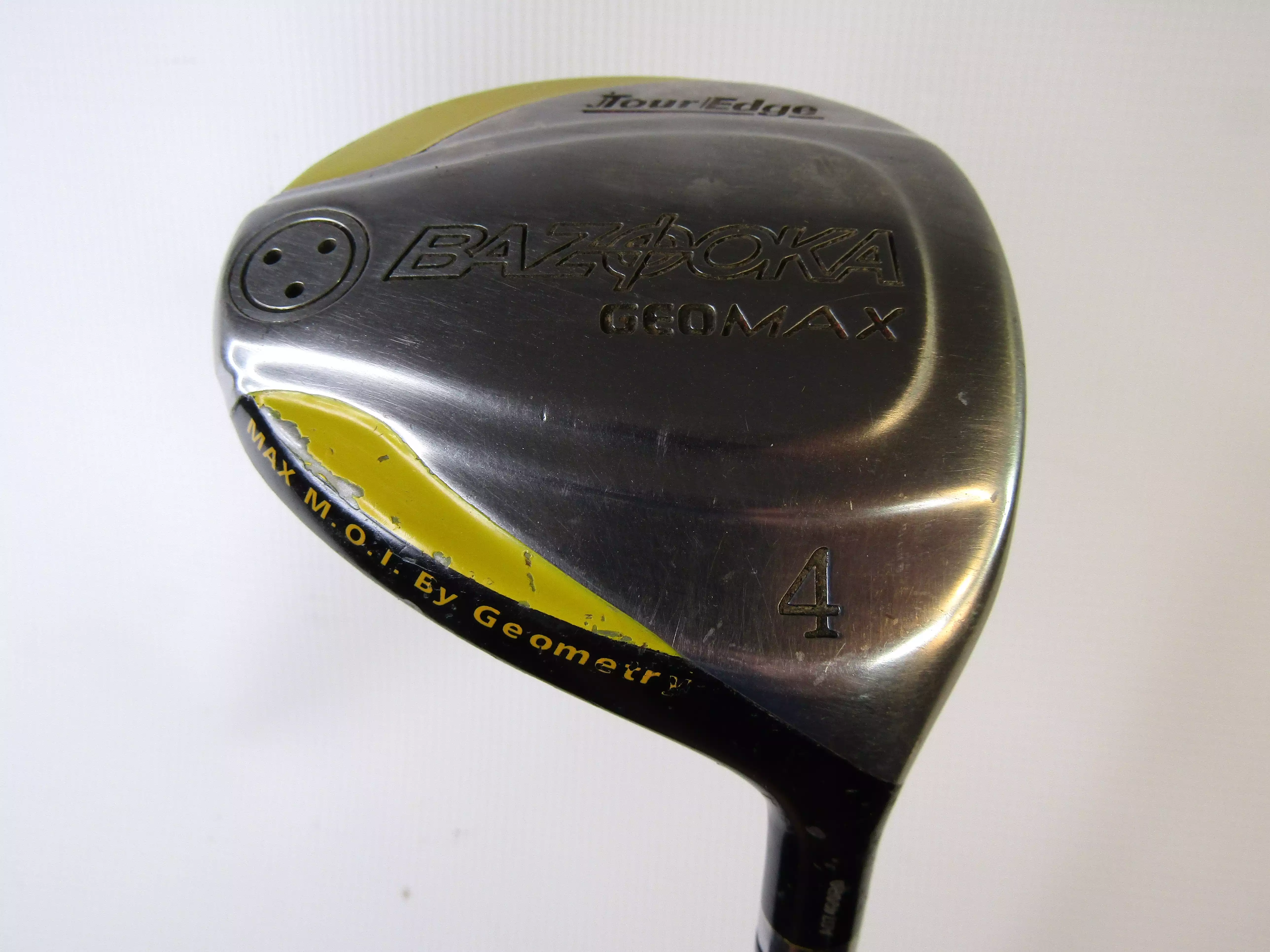 Tour Edge Bazooka GeoMax #4 Fairway Wood Stiff Flex Graphite Shaft MRH