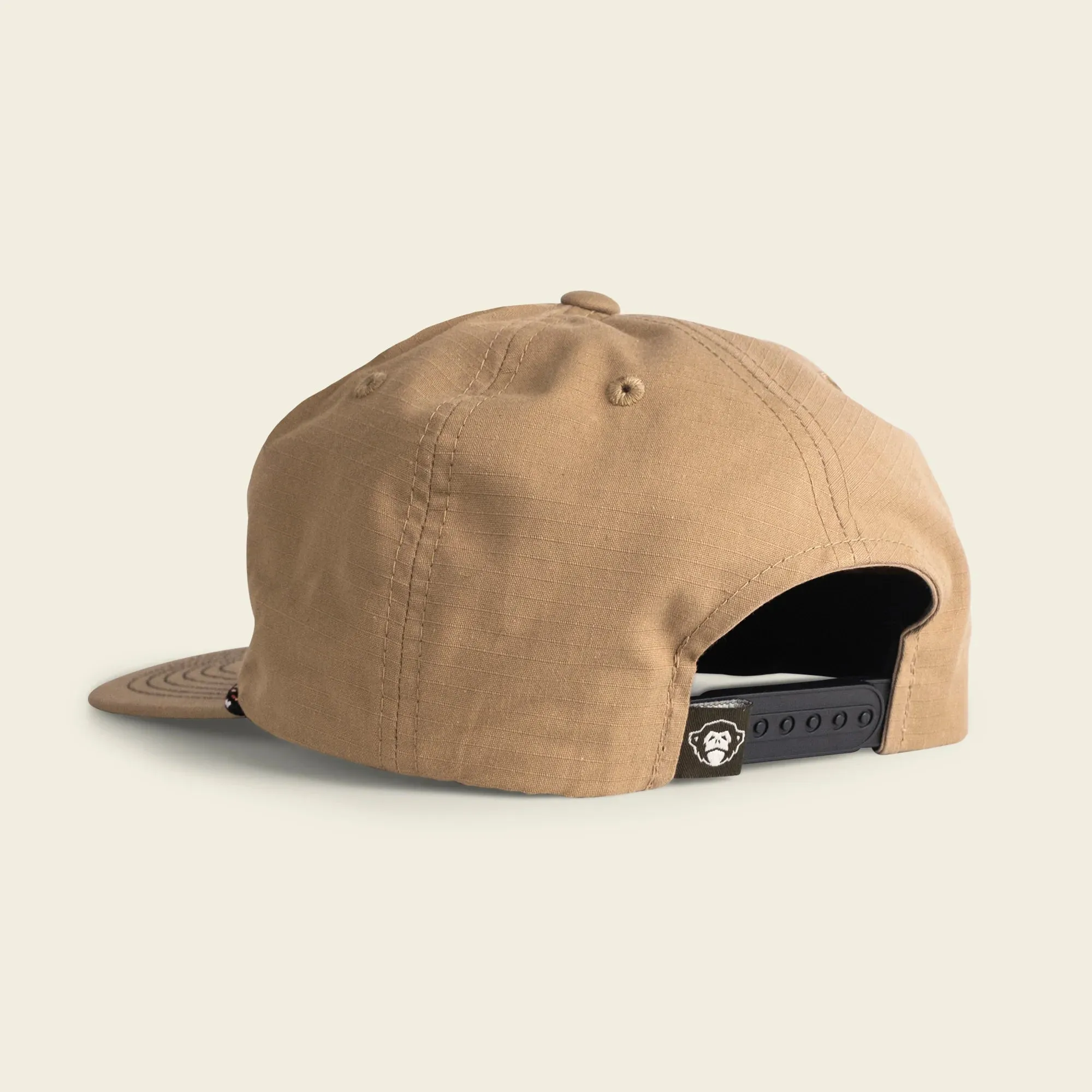 Unstructured Snapback Hats - Hermanos Khaki