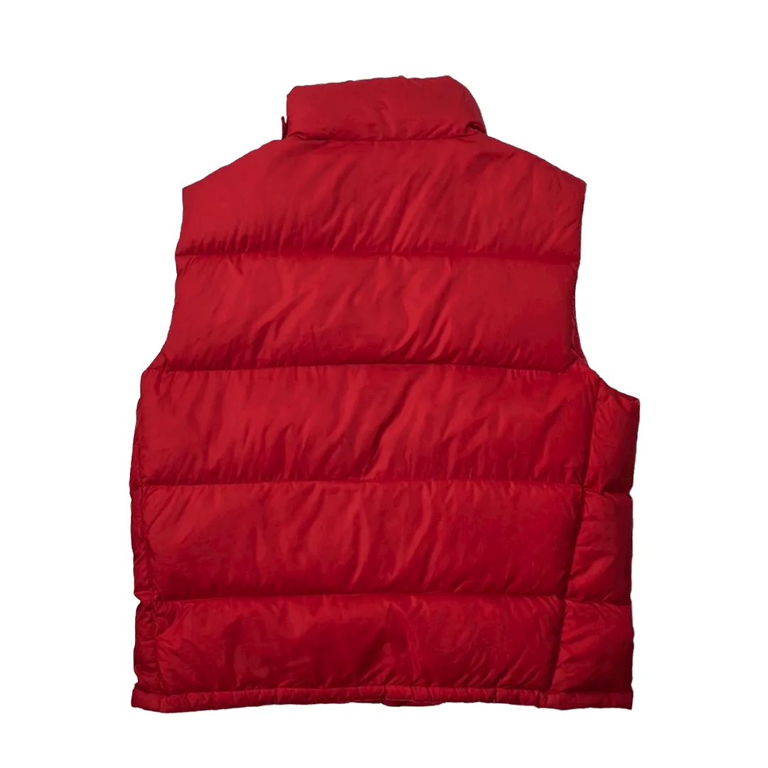 Vintage 90s Red Polo Ralph Lauren Puffer Gilet - Extra Large