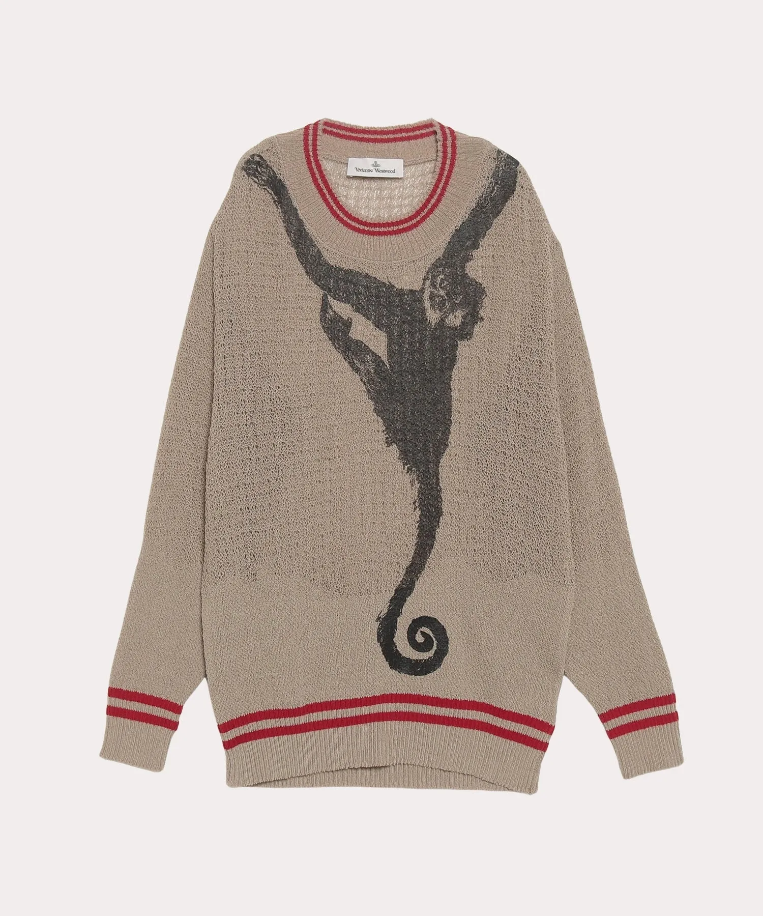 Vivienne Westwood  |Crew Neck Casual Style Unisex Wool Nylon Street Style