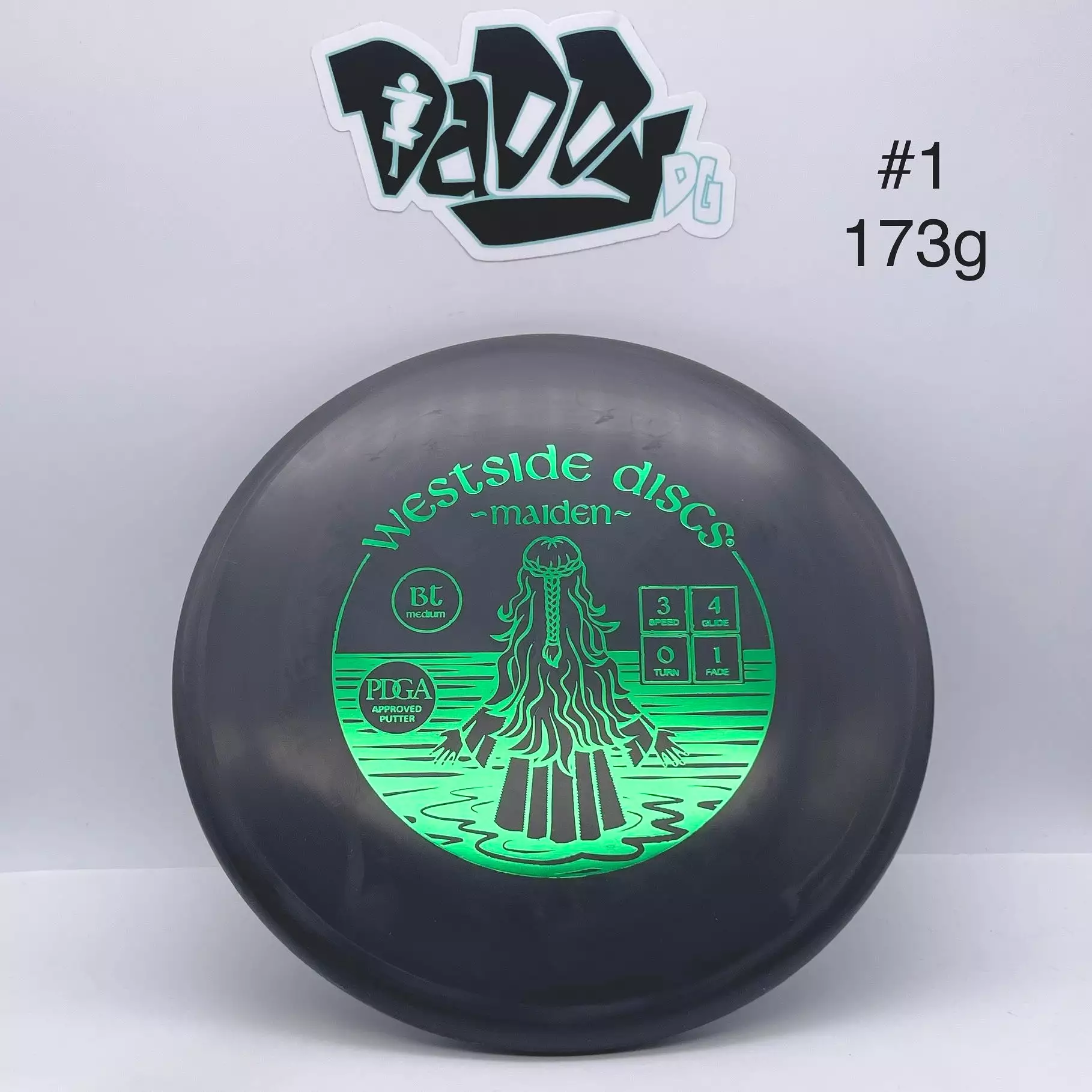 Westside Discs Maiden BT Medium Putter