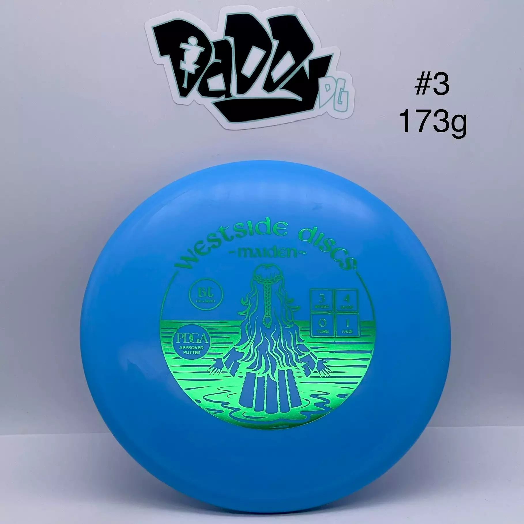 Westside Discs Maiden BT Medium Putter