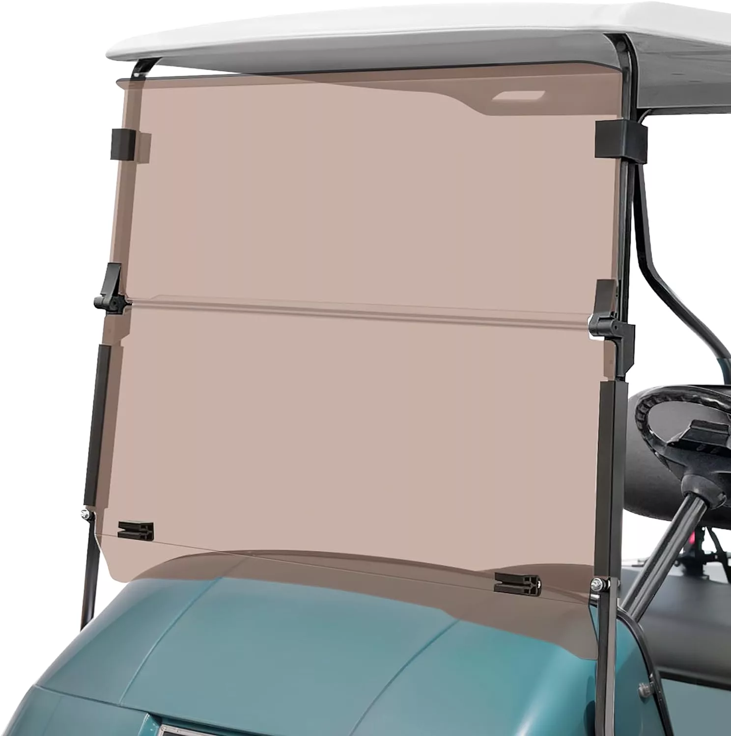 Windshield for EZGO TXT 1995-2003 Golf Cart Windshield Transparent Foldable - 10L0L