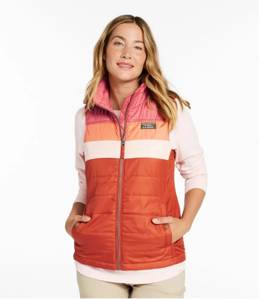 Women's Mountain Classic Puffer Vest, Colorblock