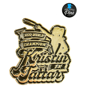 World Champion Kristin Tattar Pin - Numbered Limited Edition