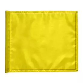 XL range flag, gult, 200 gram flagdug