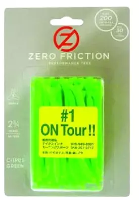 Zero Friction Golf Tees (2.75 x 50)